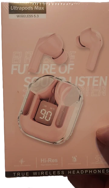 bluetooth oordopjes merkloos kleur roze nieuw werkt met Apple en android