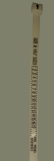 usa ring maat meetlint wit plastic